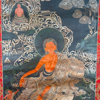 Hand-Painted Milarepa Thangka