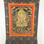 Hand-Painted Chenrezig Thangka