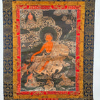 Hand-Painted Milarepa Thangka