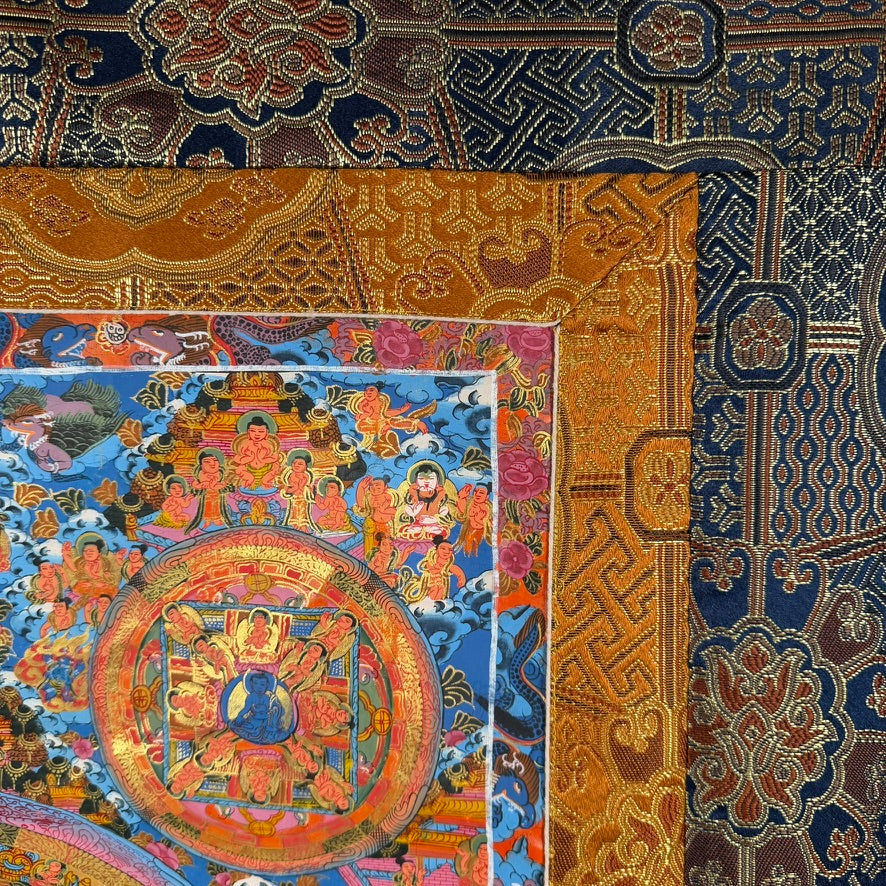 Grand Five Mandala Sacred Thangka