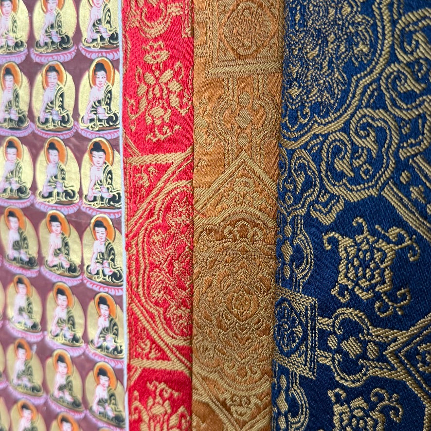 Hand-Painted 1,000 Buddhas Thangka