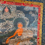 Hand-Painted Milarepa Thangka