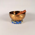 Hand-Hammered Singing Bowl — 7.00" W x 3.50" H, A Note, 802g