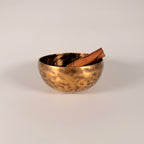 Hand-Hammered Singing Bowl — 7.00" W x 3.50" H, A Note, 802g