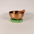 Hand-Hammered Singing Bowl — 7.00" W x 3.50" H, A Note, 890g