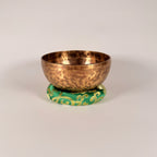 Hand-Hammered Singing Bowl — 7.00" W x 3.50" H, A Note, 890g