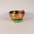Hand-Hammered Singing Bowl — 7.50" W x 3.50" H, A Note, 1138g