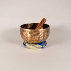 Hand-Hammered Singing Bowl — 6.50" W x 3.50" H, C Note, 842g