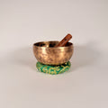 Hand-Hammered Singing Bowl — 6.50" W x 3.50" H, B Note, 756g