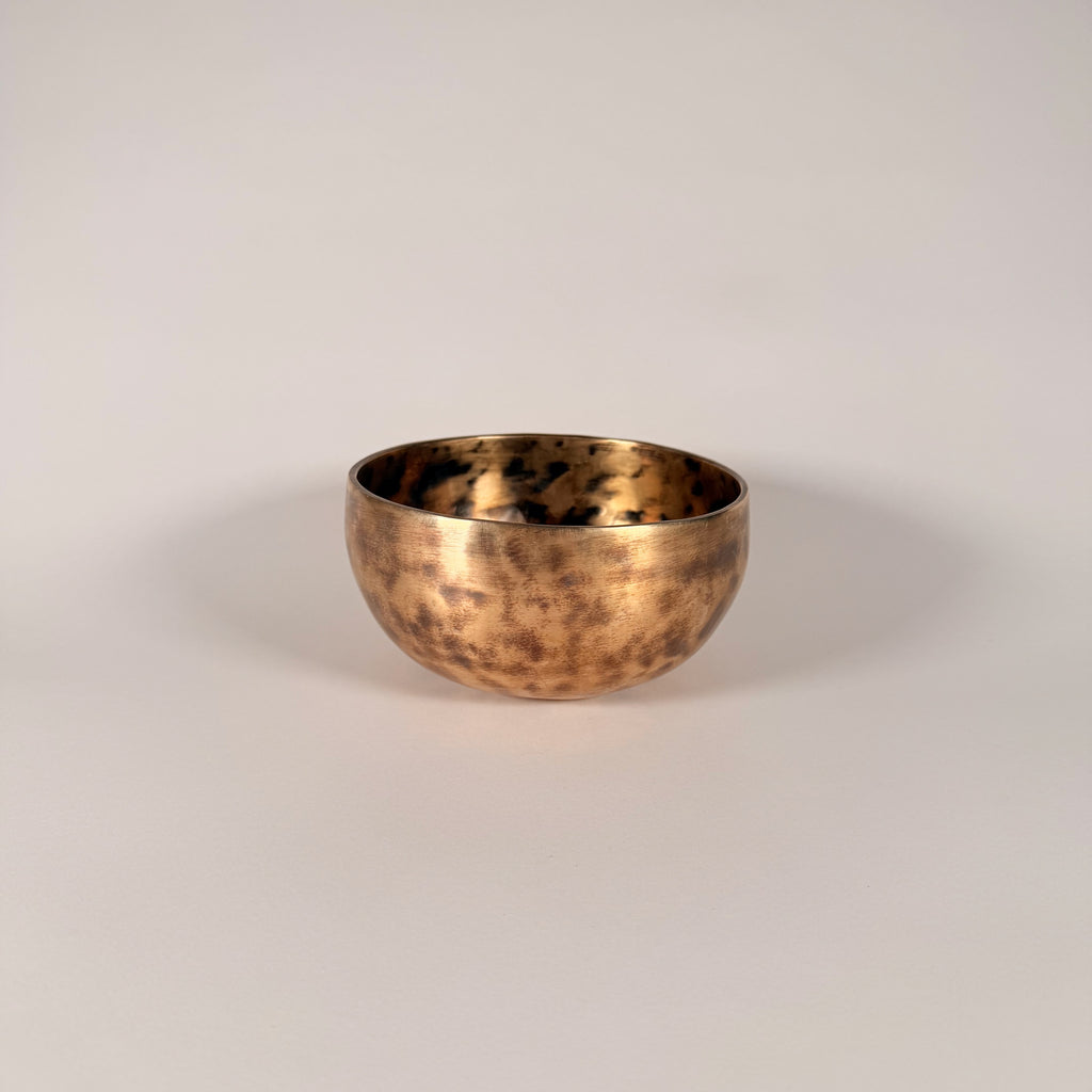 Hand-Hammered Singing Bowl — 6.50" W x 3.50" H, B Note, 756g