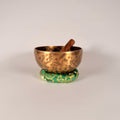 Hand-Hammered Singing Bowl — 7.00" W x 3.50" H, B Note, 940g