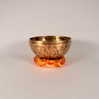 Hand-Hammered Singing Bowl — 7.75" W x 3.75" H, F Note, 1110g