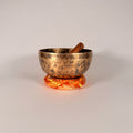 Hand-Hammered Singing Bowl — 7.50" W x 3.75" H, F Note, 938g