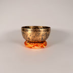 Hand-Hammered Singing Bowl — 7.50" W x 3.75" H, F Note, 938g