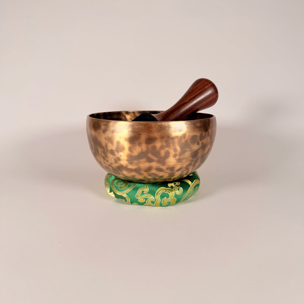 Hand-Hammered Singing Bowl — 7.50" W x 3.75" H, G Note, 1064g