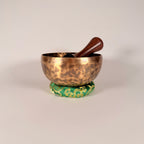 Hand-Hammered Singing Bowl — 7.50" W x 3.75" H, G Note, 1064g