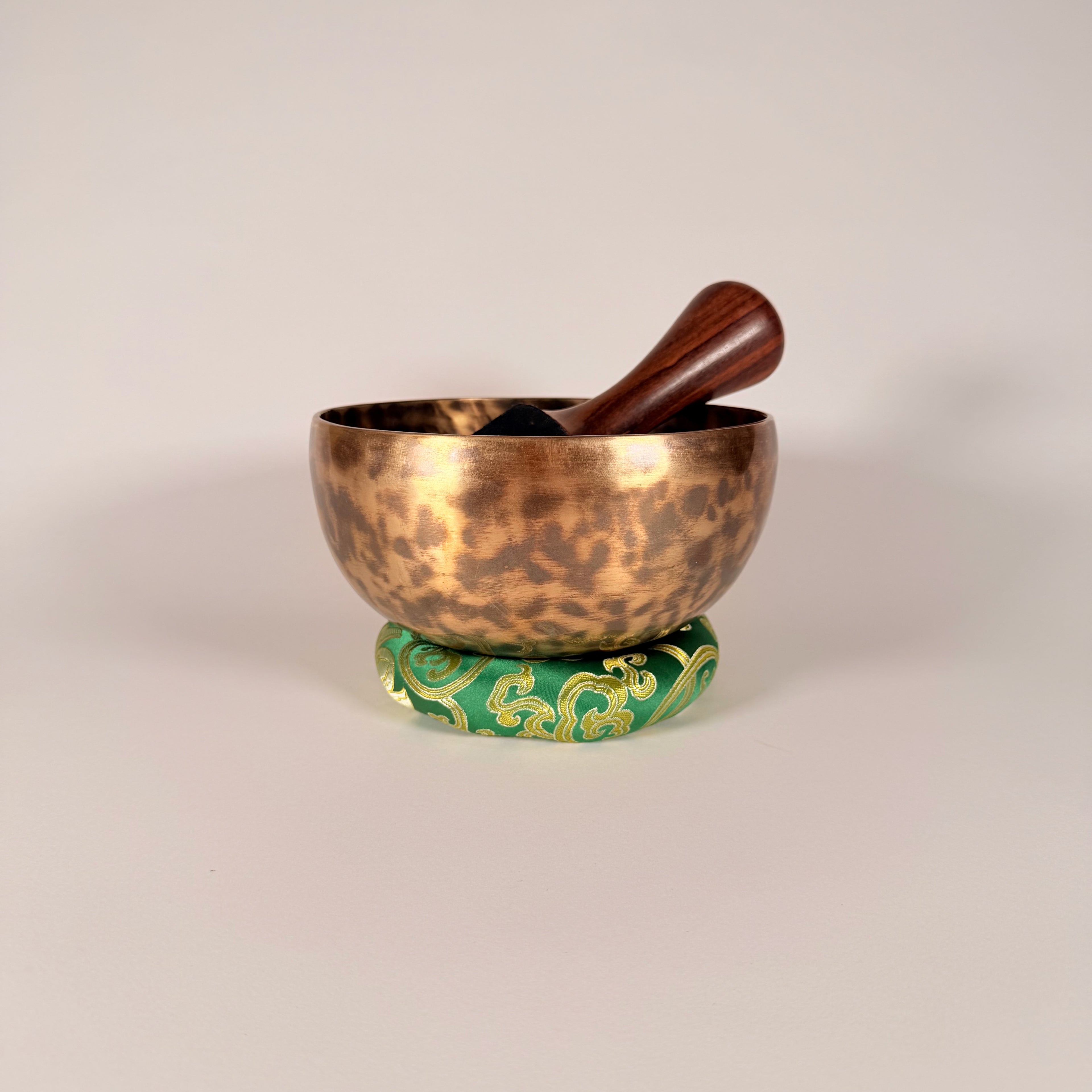 Hand-Hammered Singing Bowl — 7.50" W x 3.75" H, G Note, 1064g