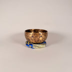 Hand-Hammered Singing Bowl — 5.75" W x 3.25" H, E Note, 646g