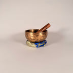 Hand-Hammered Singing Bowl — 6.00" W x 3.25" H, E Note, 628g