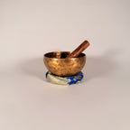 Hand-Hammered Singing Bowl — 6.00" W x 3.00" H, G Note, 622g
