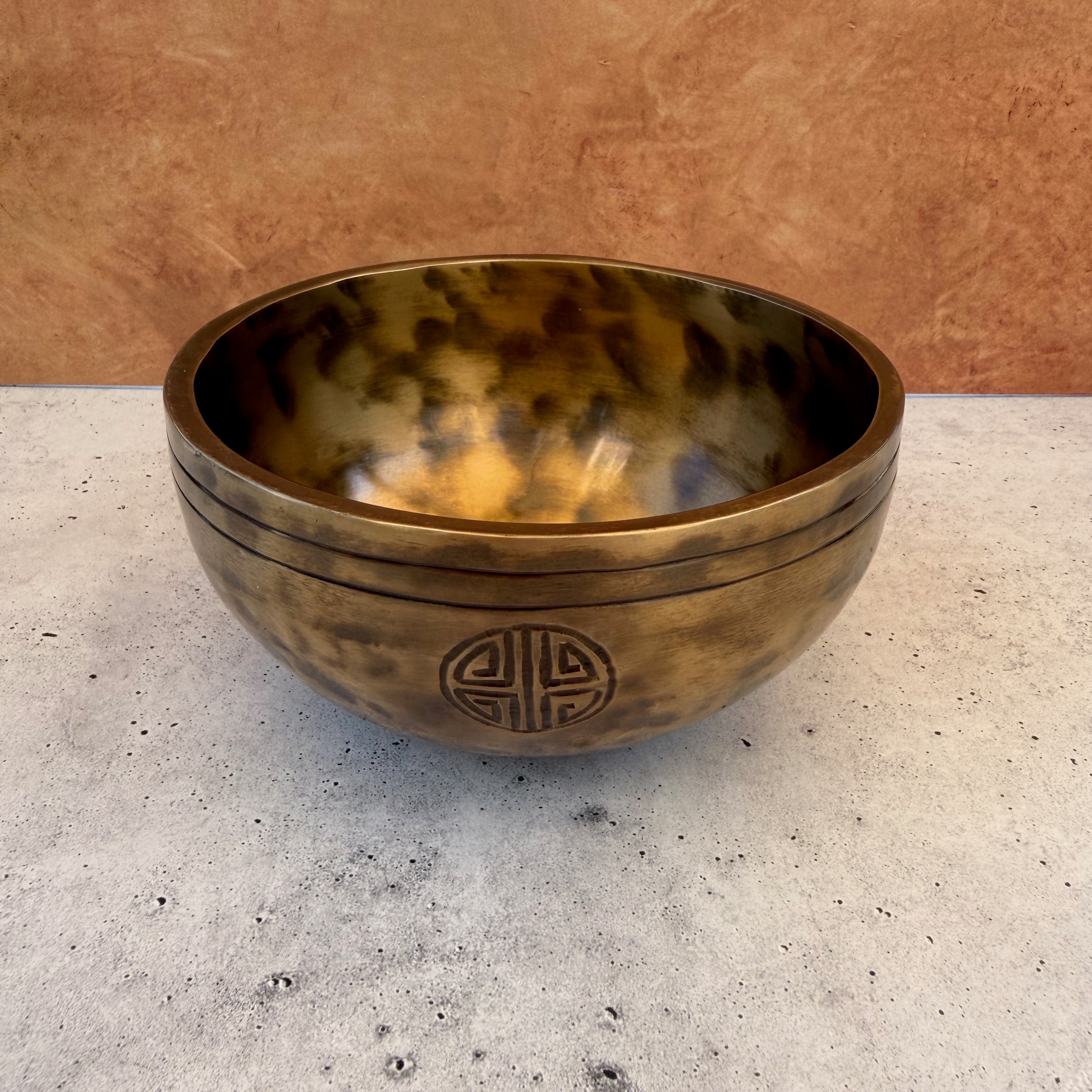 Moon Bowl — 5.75" W x 3.00" H, A Note, 686g