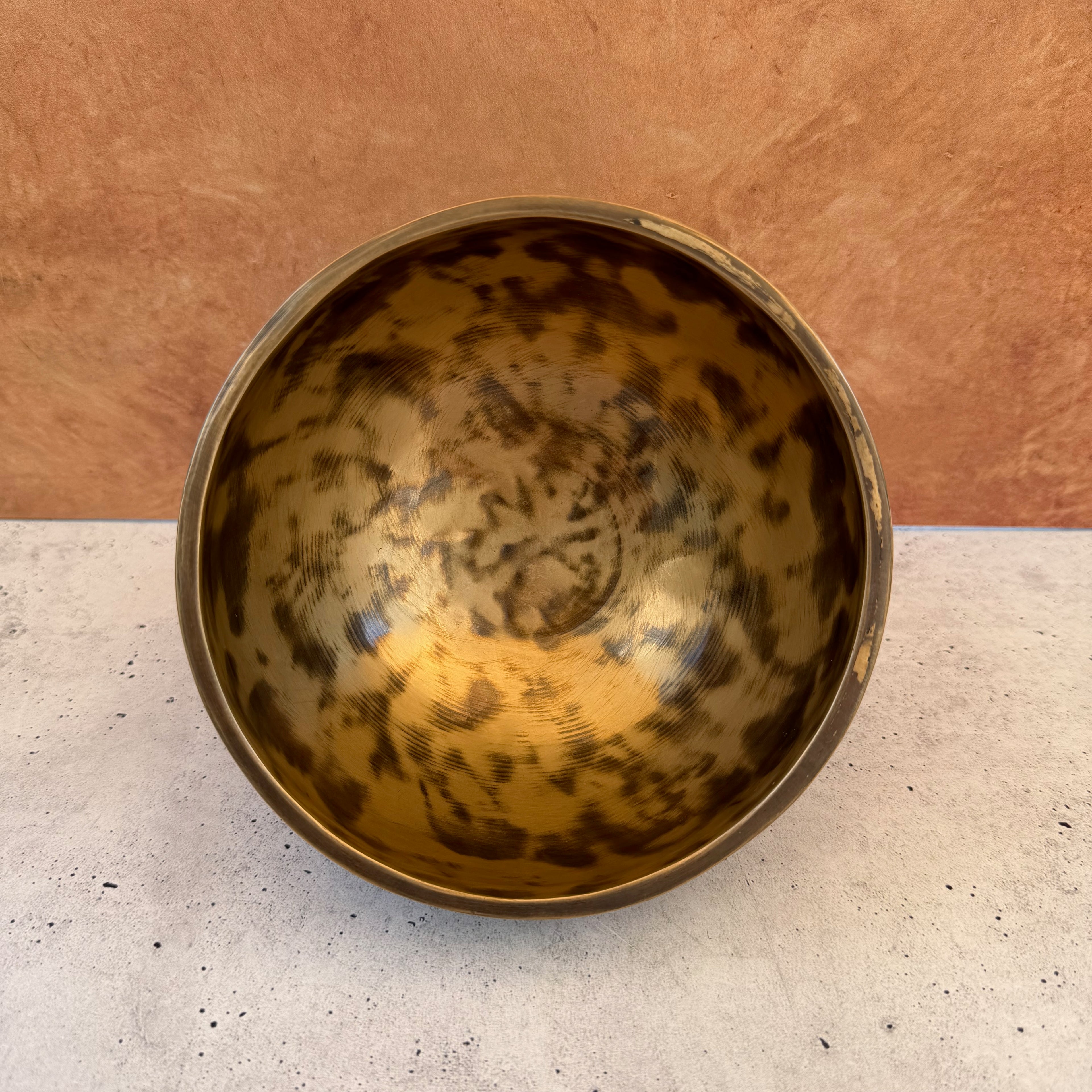 Moon Bowl — 6.00" W x 3.00" H, A Note, 668g