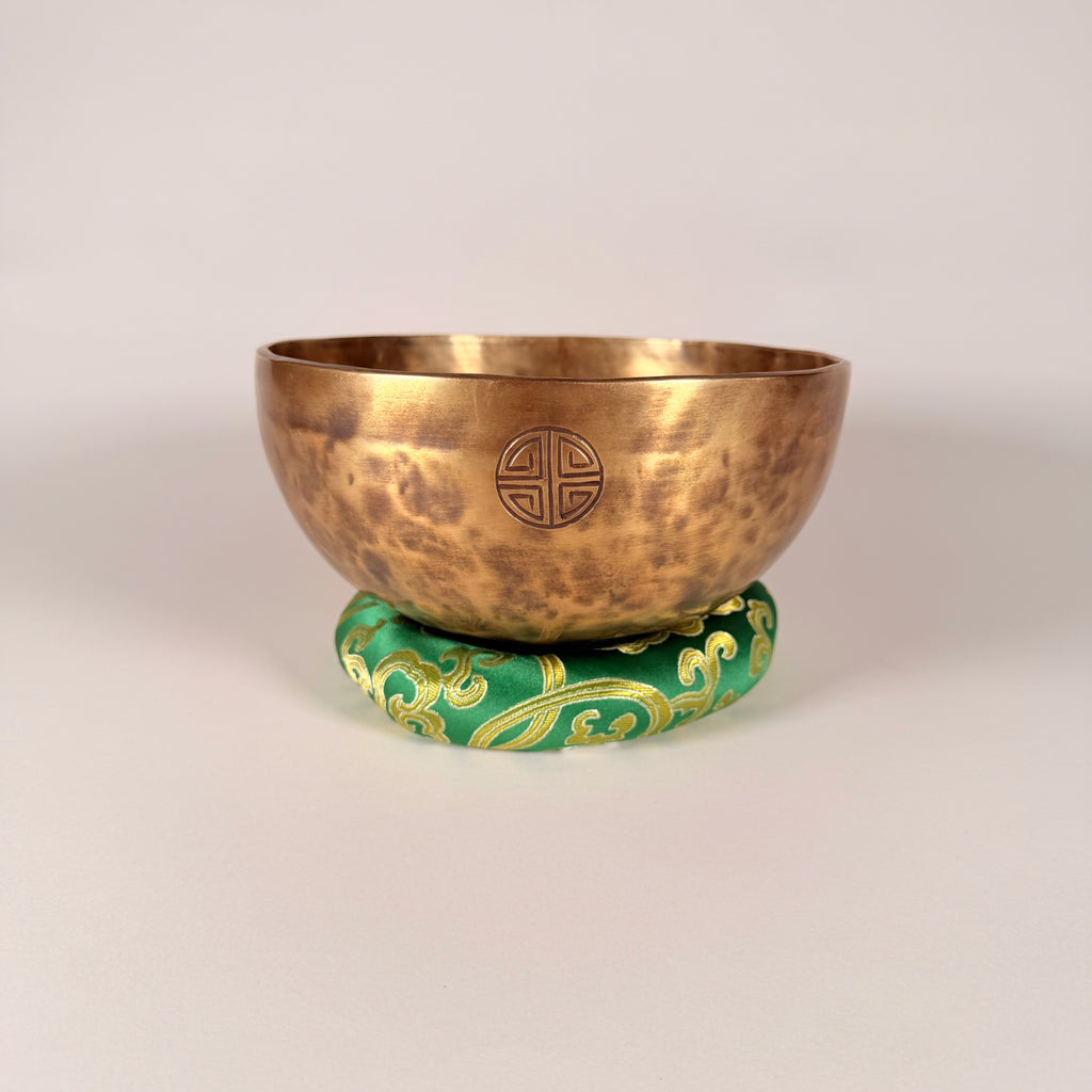 Moon Bowl — 7.50" W x 3.75" H, A Note, 1108g