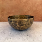 Moon Bowl — 7.50" W x 3.75" H, A Note, 1108g