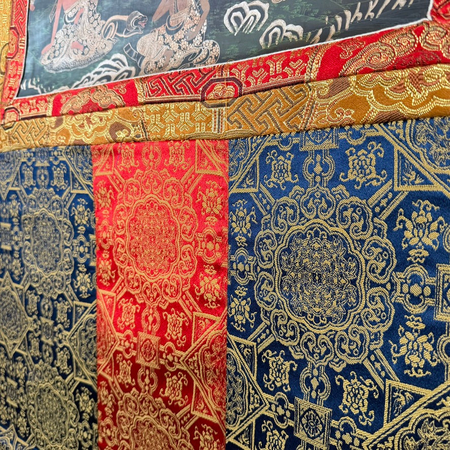 Hand-Painted Milarepa Thangka