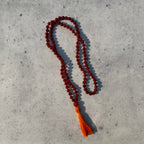 Fire Agate - Mala Necklace