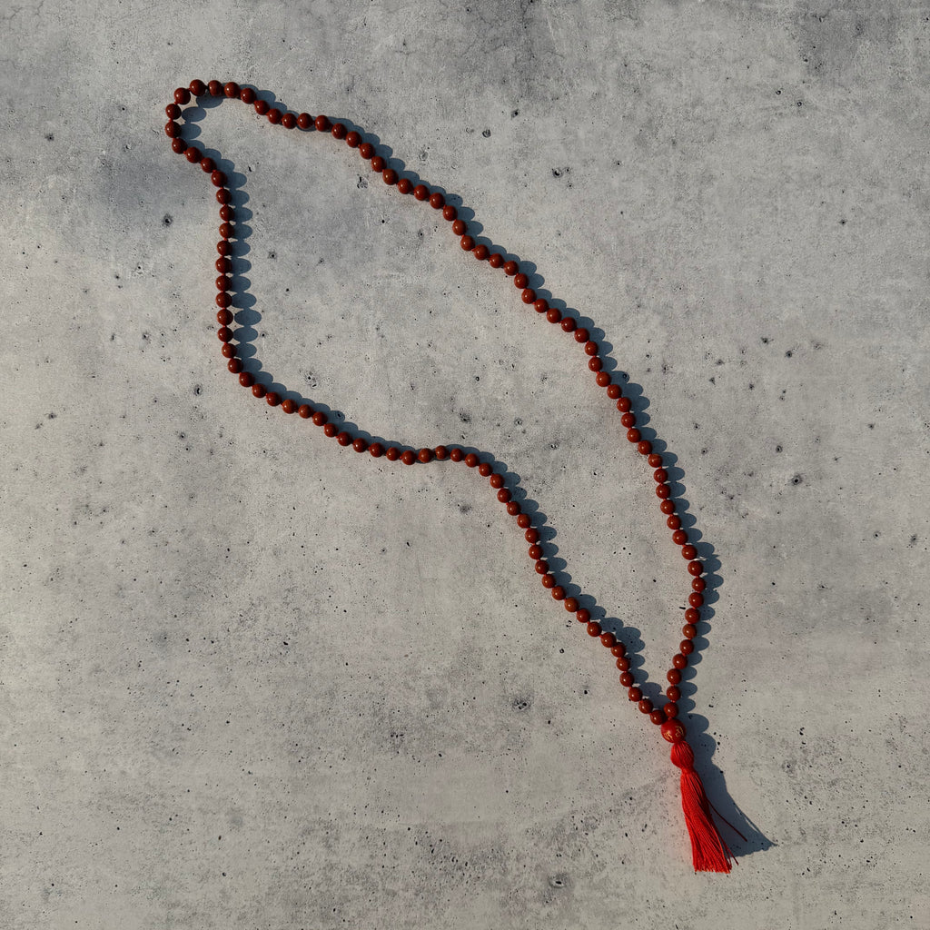 Red Jasper - Mala Necklace