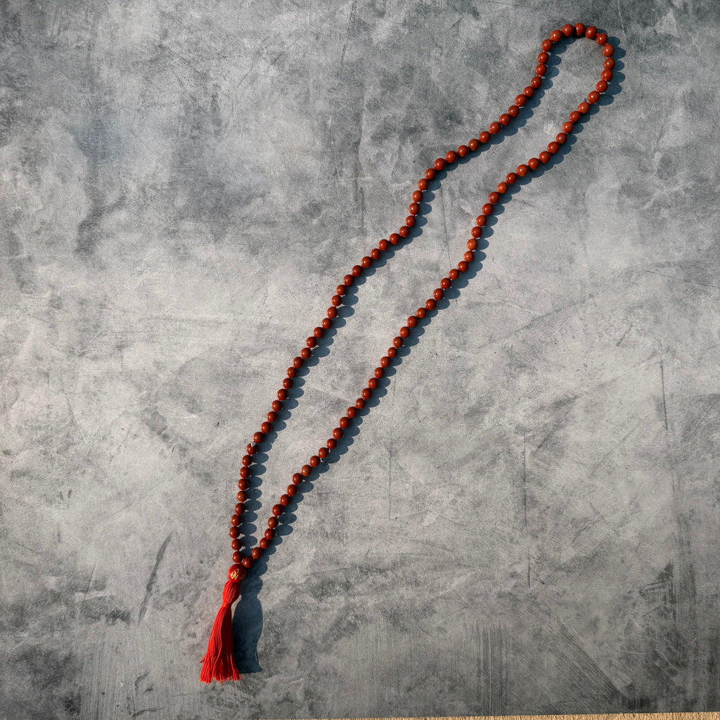 Red Jasper - Mala Necklace