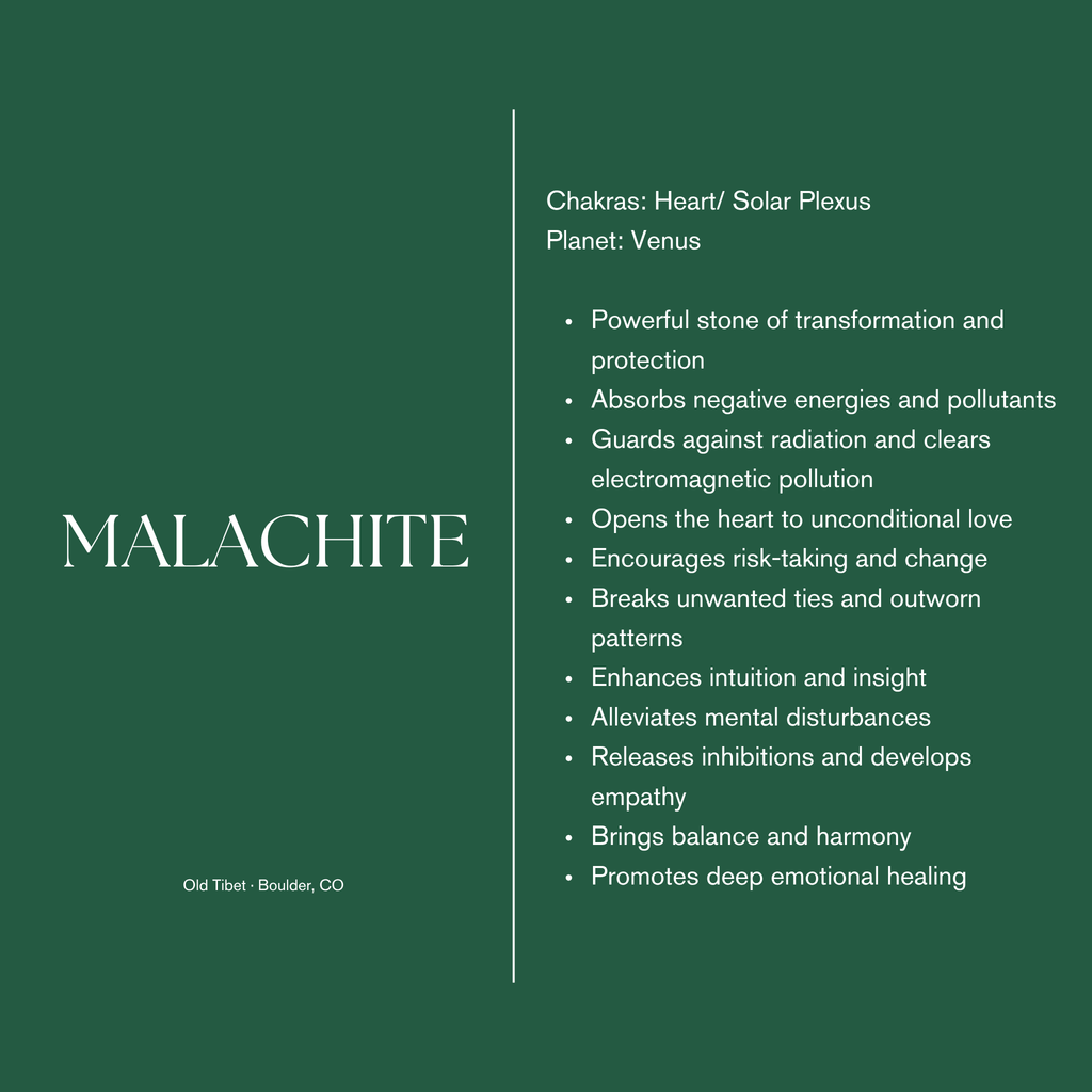 Malachite - Pendant Necklace