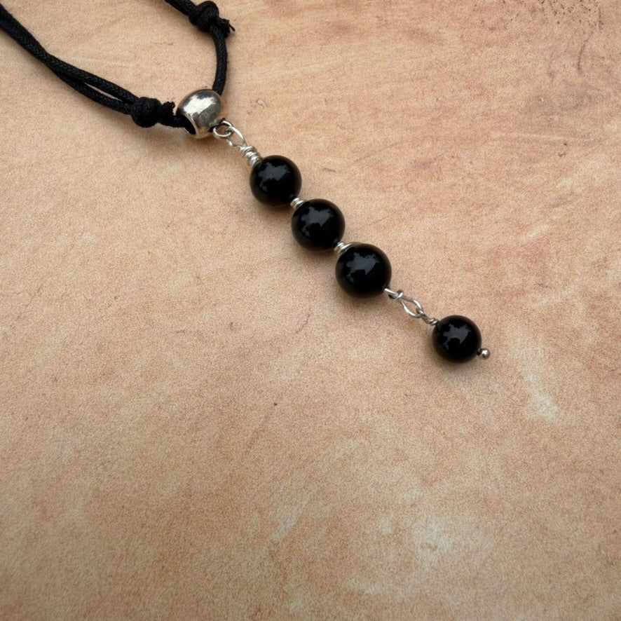 Black Tourmaline - Necklace