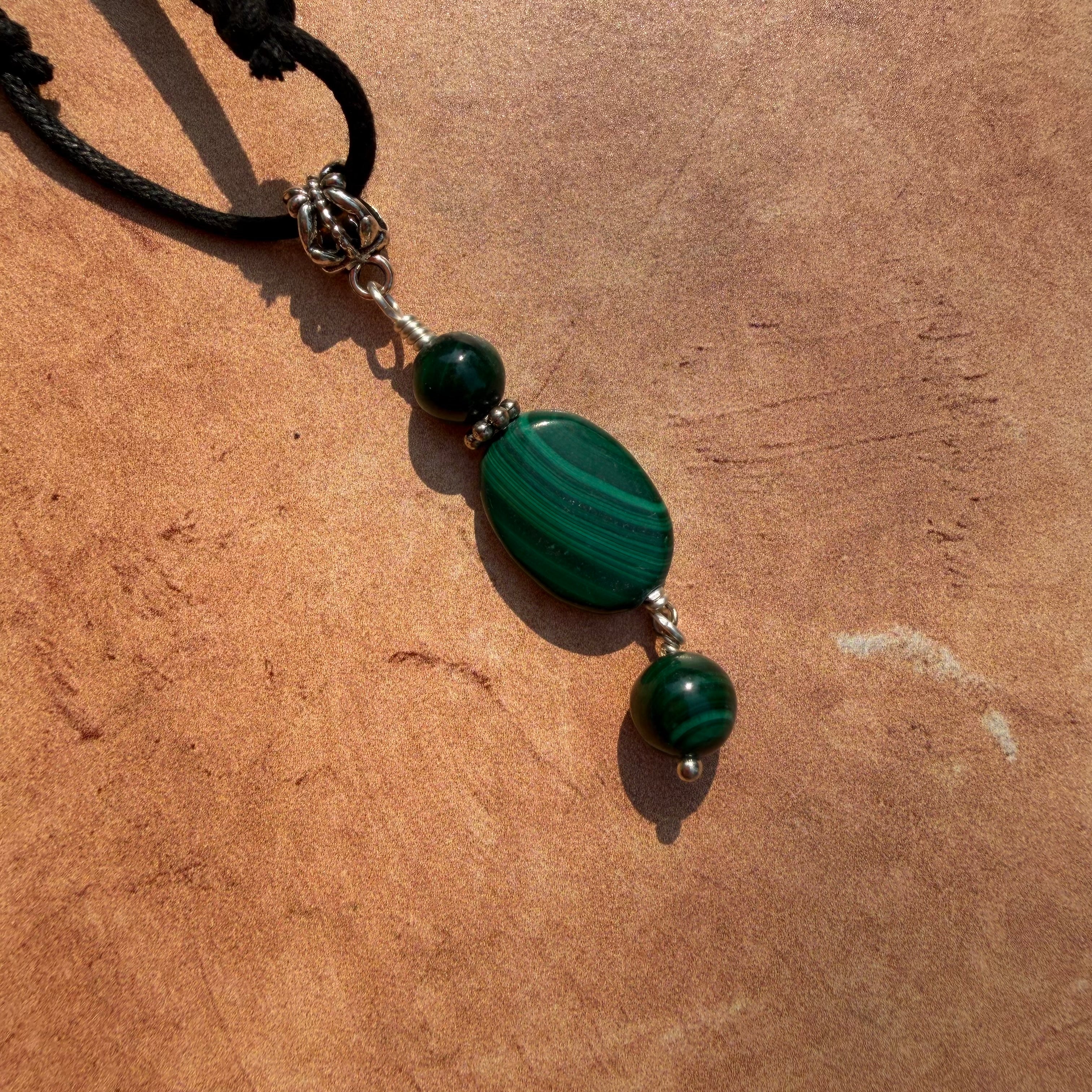 Malachite - Pendant Necklace