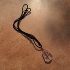 Rose Quartz - Pendant Necklace