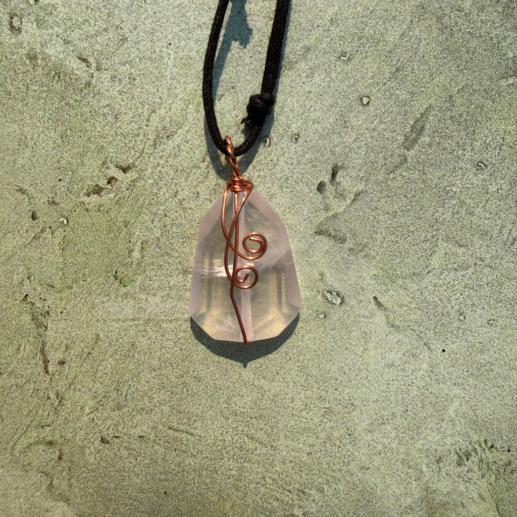 Rose Quartz - Pendant Necklace